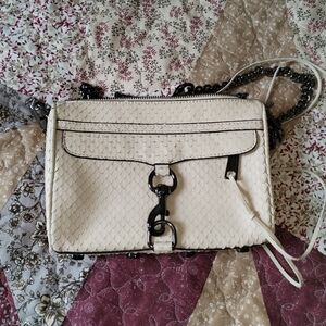 Rebecca Minkoff Light Pink Crossbody with Chain Strap